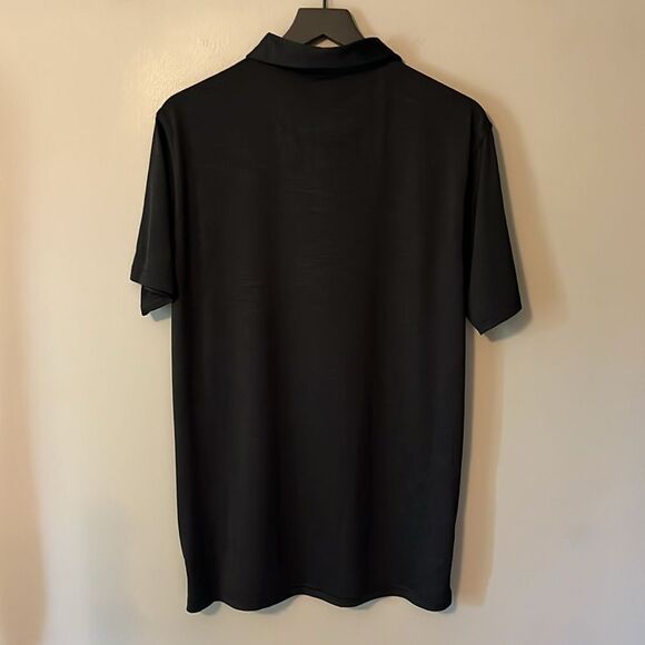 New! BKE Kezar Performance Polo Shirt Black Size Large NWT - Picture 8 of 13